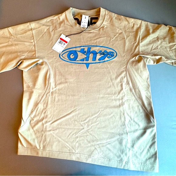 Nike x Off White OTH 2022 Tee Grey Size L BNWT DN1757-247 - Picture 1 of 1